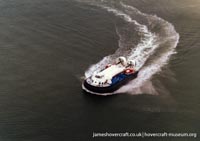 AP1-88 hovercraft promotional day by BHC -  (credit: The <a href='http://www.hovercraft-museum.org/' target='_blank'>Hovercraft Museum Trust</a>).